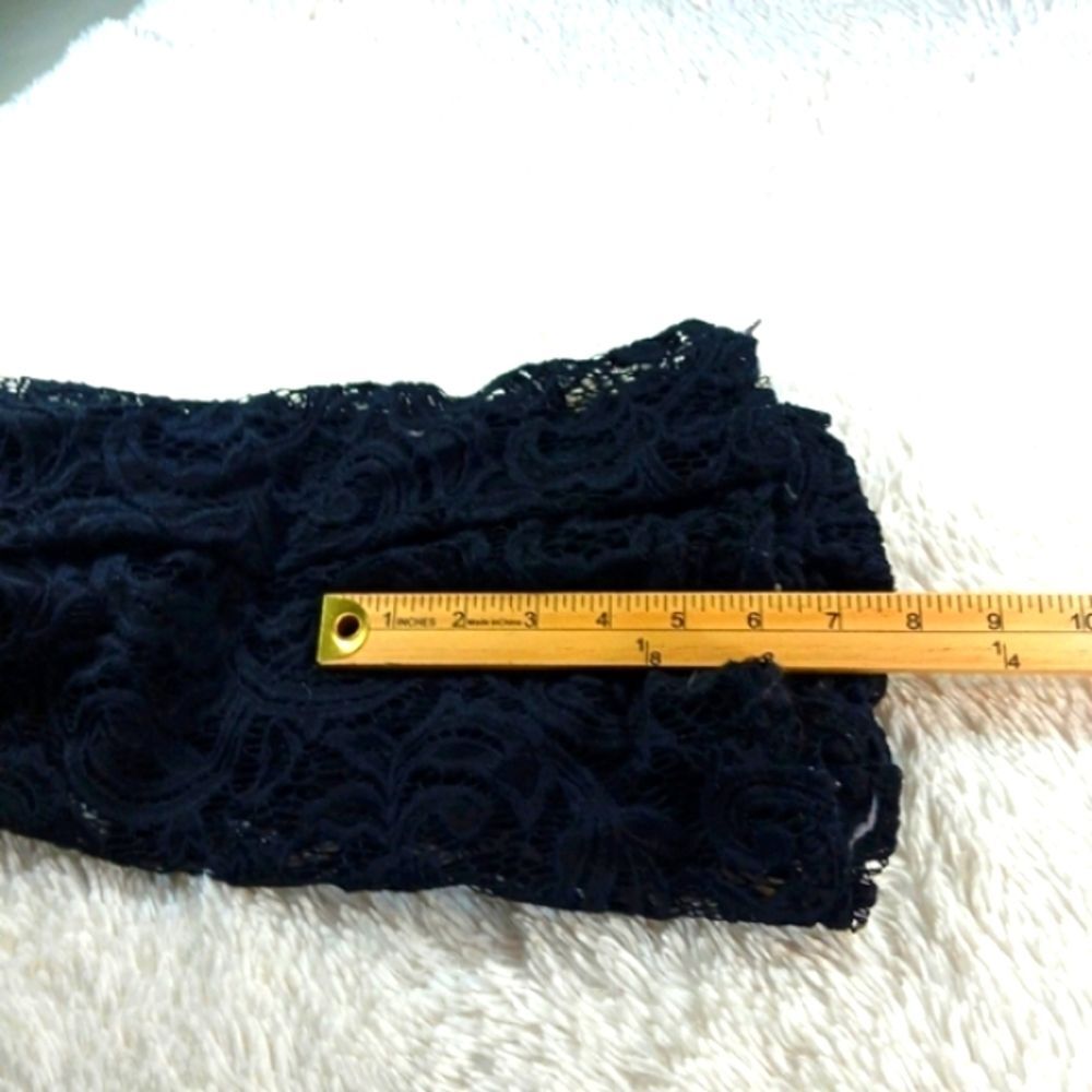 Objex 90s, Vintage Gothic Style Black Open Lace Open Front Duster Women's Small. - Picture 10 of 10